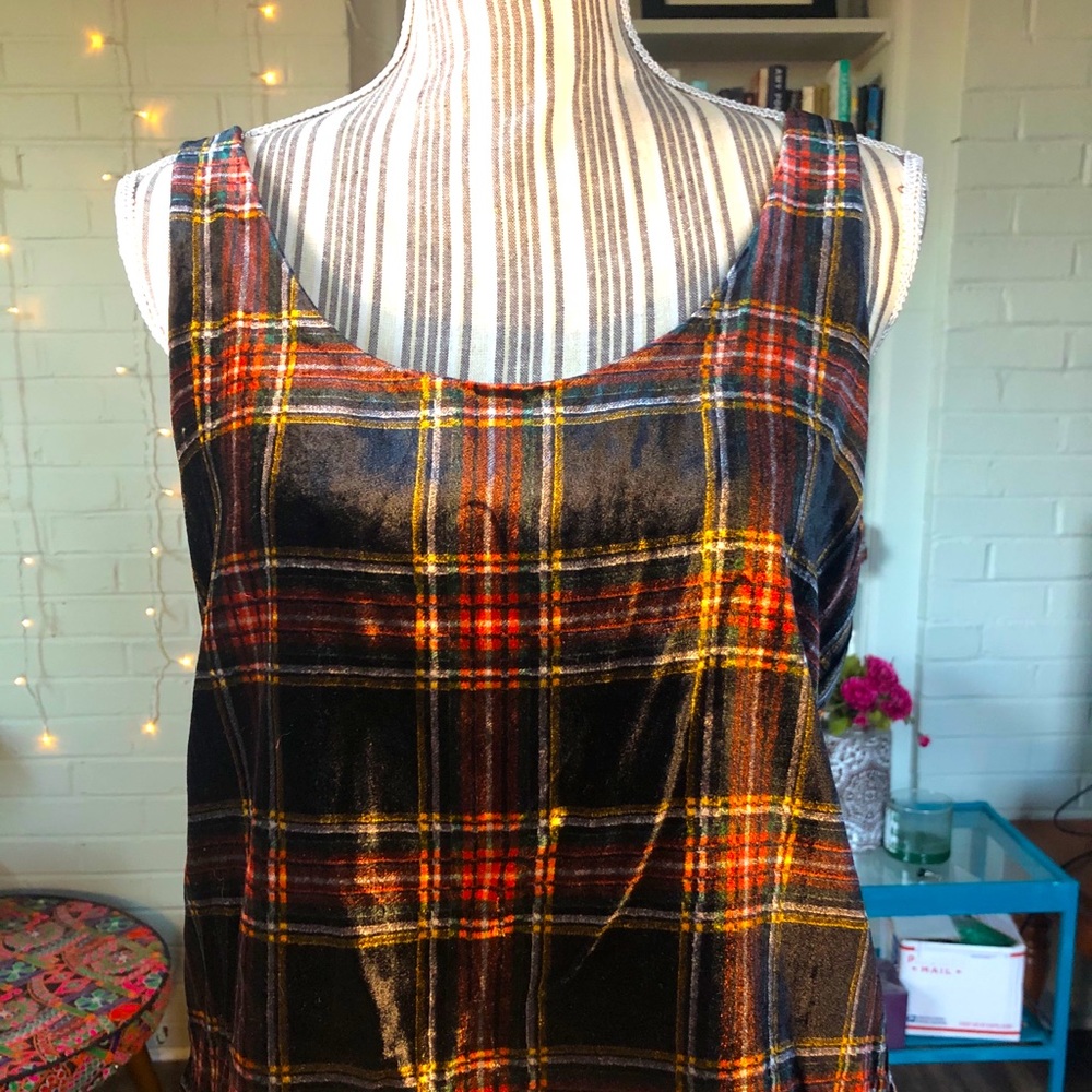 Brand new J Crew velvet tank top